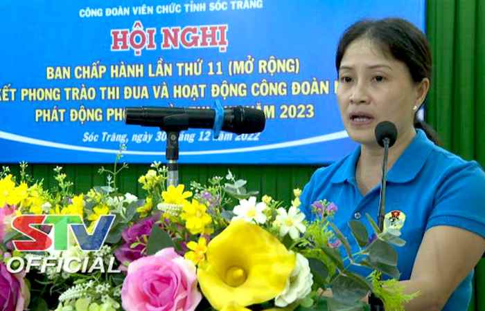 Công đoàn Viên chức tỉnh đã tặng trên 3.800 phần quà trong năm 2022